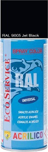 SPRAY NERO LUCIDO 400ML ART. 90010/001P