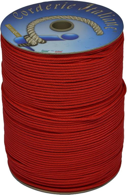 CORDONCINO VENEZIANE ROSSO ROT.250 MT