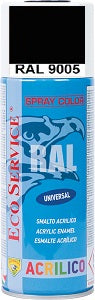 SPRAY NERO OPACO 400ML RAL9005