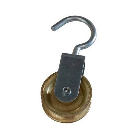 CARRUCOLA 50 MM ACC. OTTONATA COD. 405