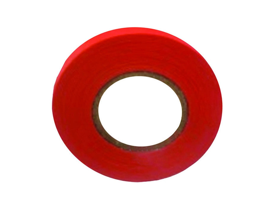 NASTRO PER LEGATRICE IN PVC mt.16 x mm.0,25x11h. - rosso