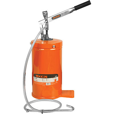 POMPA OLIO MANUALE 729616 WOKIN ACCIAIO MM 180X380LT 16 TUBO 1,5