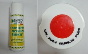 SPRAY ARANCIO PURO RAL 2004 90010/020P