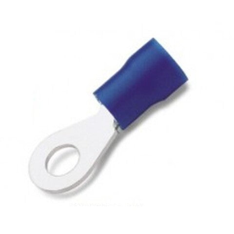 FASTON OCCHIELLO FORO 5 PER CAVO 2,5 MM BLU CONFEZIONE 10 PZ