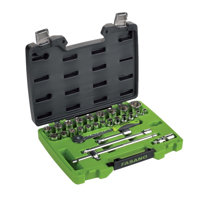SERIE  CHIAVE  BUSSOLA 1/2 FASANO  FG625/S27 CON 27 UTENSILI