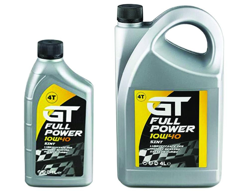 OLIO MOTORE SEMISINTETICO 10W/40  PER MOTORI BENZINA E DIESEL 4 LT