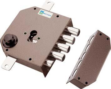 SERRATURA LEGNO APPLICARE 38630 MOTTURA F.SAGOM M2 TRIPL+SCR E.MM 63 SX