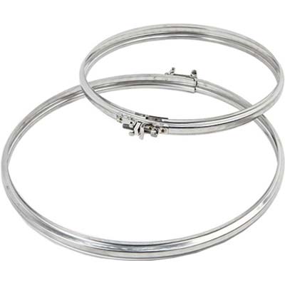 FASCETTA BLOCCAGGIO TUBO STUFA PELLET  INOX D.80