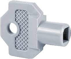 CHIAVI PER CILINDRETTI QUADRI ELETTRICI IN PLASTICA QUADRATA