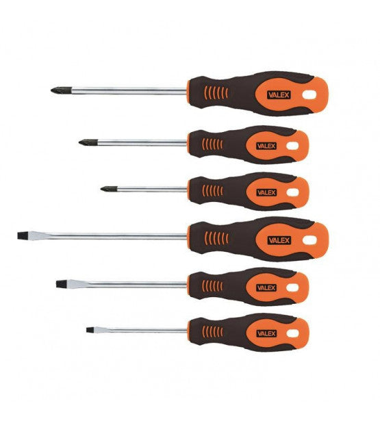 Cacciavite serie 6 pezzi a taglio e croce Valex 1463892