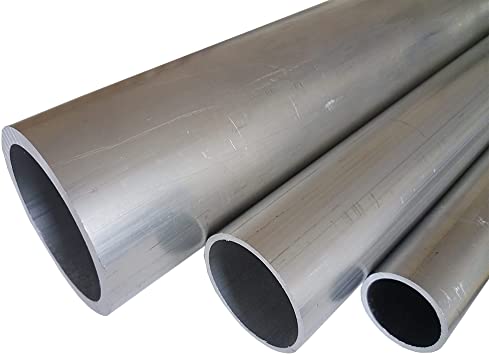 TUBO TONDO ALLUMINIO ARGENTO 6X1 MT 1 COD. 1110
