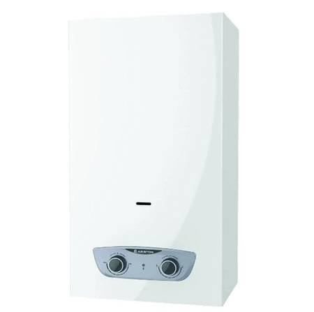 SCALDINO 11 LT GAS METANO CAMERA APERTA FAST R X ARISTON dimensioni mm.310x255x617h. peso kg.10,2