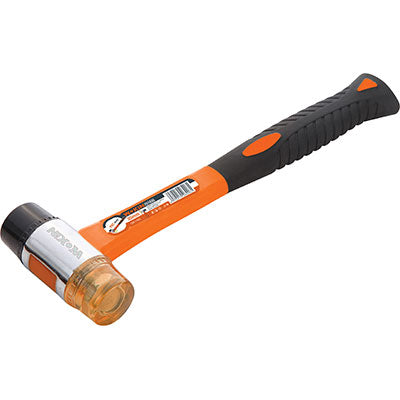 MAZZOLA GR 400 IN PVC/GOMMA MANICO FIBRA DOPPIO BATTENTE M.FIBRA 251835 WOKIN