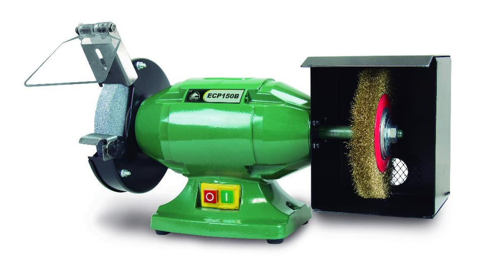 SMERIGLIATRICE DA BANCO MOLA + SPAZZOLA DIAMETRO 150
