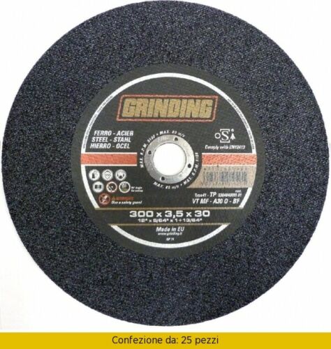 DISCO TRONC 300X3.5X30  A30O VTMF GRINDIG