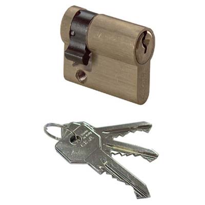 MEZZO CILINDRO SAGOMATO OG304 CISA MM 50  40+10 REGOLABILE IN 8 POSIZIONI