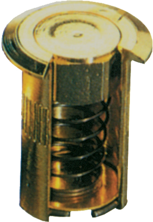 POZZETTO A MOLLA OTTONE D.12