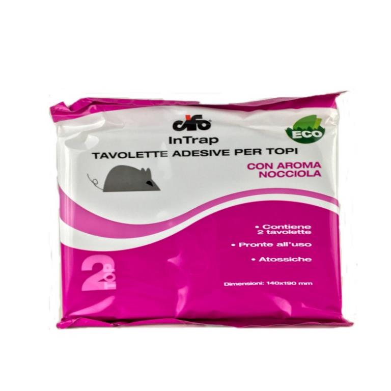 TAVOLETTA ADESIVA  PER TOPI 140X190