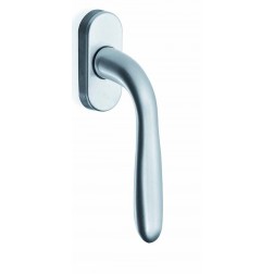 MANIGLIA MARTELLINA PER INFISSI CON 3 SCATTI DESY DK 7X40 CROMO SATINATO 008DK40OLV