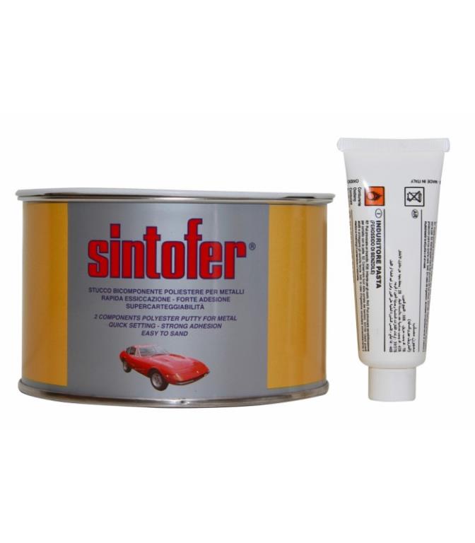 STUCCO VETRORESINA DA 175 ML SINTOFER
