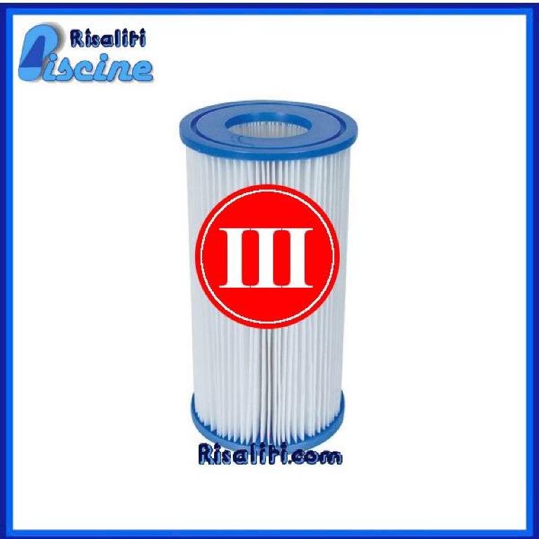 FILTRO CARTUCCIA RICAMBIO BESTWAY TIPO III PER PISCINA