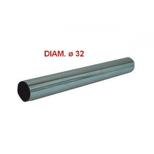 TUBO CROMATO 1 1/2  25 cm C/PAGLIETTA D 32
