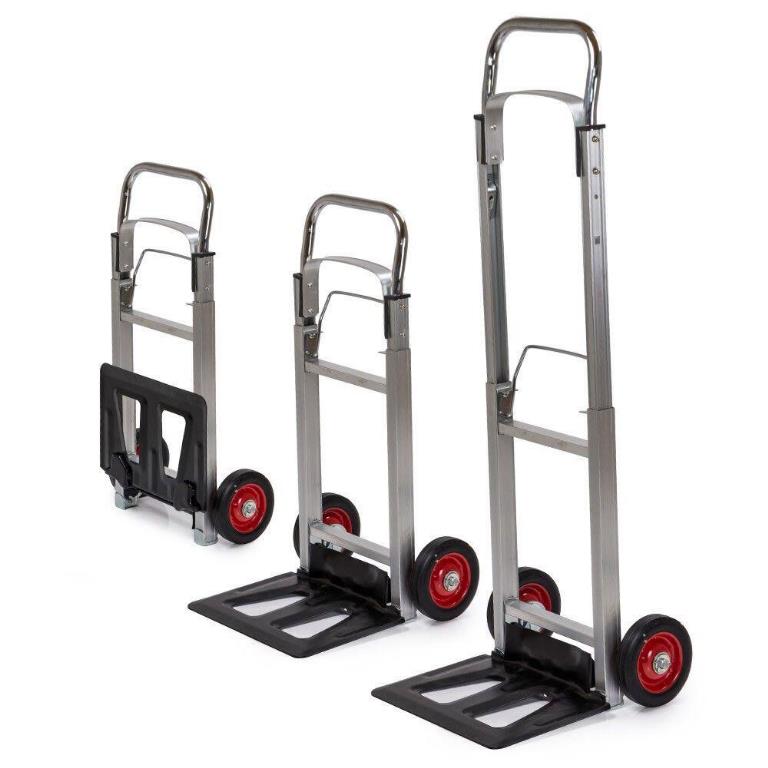 CARRELLO PORTAPACCHI  RIPIEGHEVOLE PORTATA 90 KG