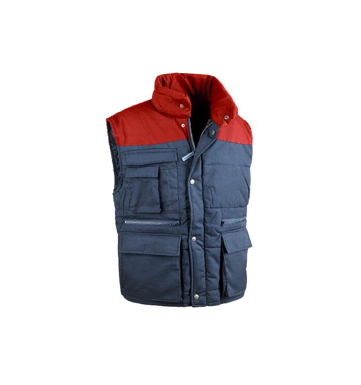 GILET ANTARES TOP BLU NAVY/ROSSO XXL