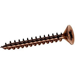 VITI BLISTER 6.0X50 TRUCIOLARE BRONZO PZ 9