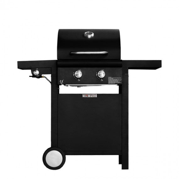 BARBECUE GORDON BURNER 2 FUOCHI +FORNELLO LATERALE KE601 KE GRILL