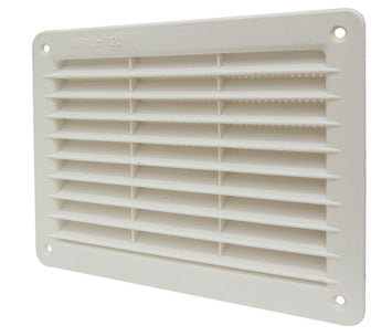 GRIGLIA ABS 120X360 AREAZIONE   RETTANGOLARE BIANCA