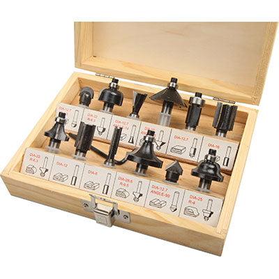 SET FRESE PER FRESATRICE VERTICALE 755812 WOKIN CODOLO 1/4 CF=PZ 12