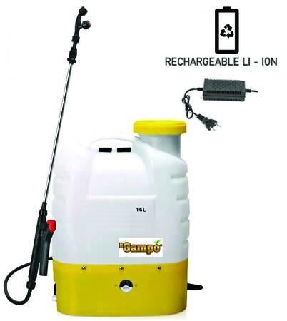 POMPA A SPALLA 16 LT A BATTERIA A LITIO  IL CAMPO