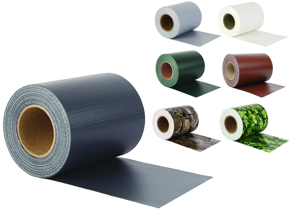 FRANGIVISTA PER RECINZIONI H 19 X 35 MT COLORE: GRIGIO SCURO  CON 20 clips di fissaggio comprese