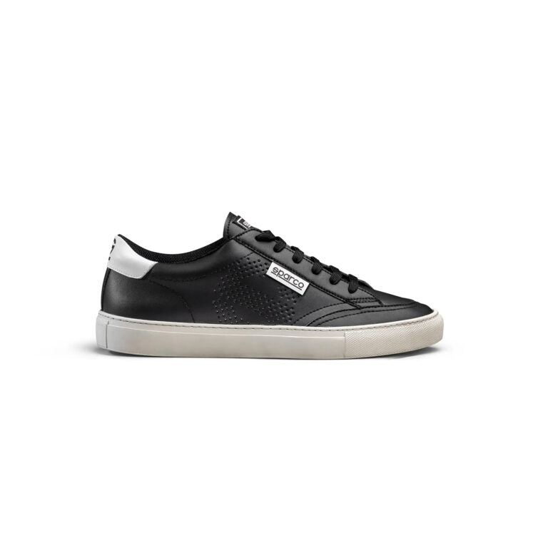 SCARPA SNEAKERS SPARCO S-TIME NERO BIANCO TG 43