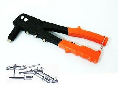 RIVETTATRICE MANUALE VALEX CON 4 TESTINE SERIE ARANCIO