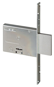 SERRATURA METALLO INFILARE 57013 CISA B.Q ZINC F.MM 25 DM M4 H.MM 82 E.MM 70