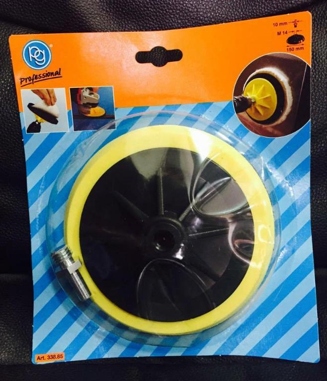 PLATORELLO CON VELCRO D. 125 FORO M 14