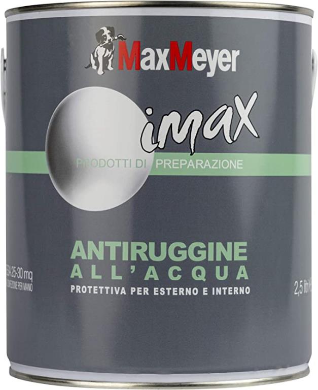 ANTIRUGGINE ALL'ACQUA 2,5 LT GRIGIO 703 A