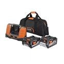 KIT BATTERIA AEG 1 BATTERIA 4 AH + 1 CARICABATTERIA RAPIDO +1 BORSA