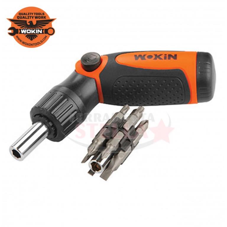CACCIAVITE A CRICCHETTO 14 IN 1 206314 WOKIN TA 5/6/7 PH 1/2/3 T 10/15/20 HEX 4/5/6