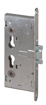 SERRATURA METALLO INFILARE 43120 CISA B.Q ZINC F.MM 24 F.SAGOM M1+SCR Q9 E.MM 65