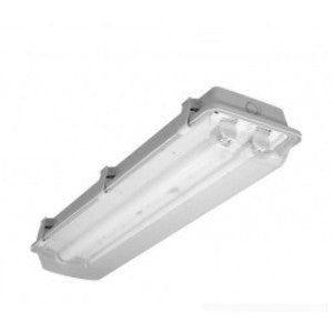 PLAFFONIERA LED STAGNA 2X58W BEGHELLI 150 CM NEON NON INCLUSI