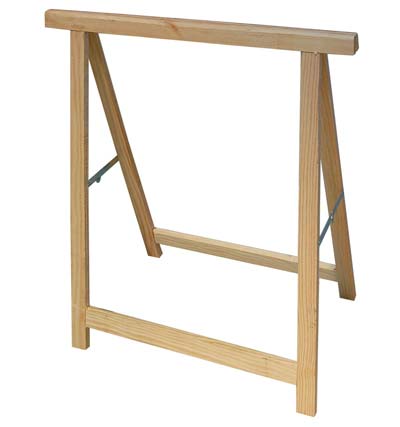CAVALLETTO IN LEGNO CM 75 ALTEZZA 75 CM