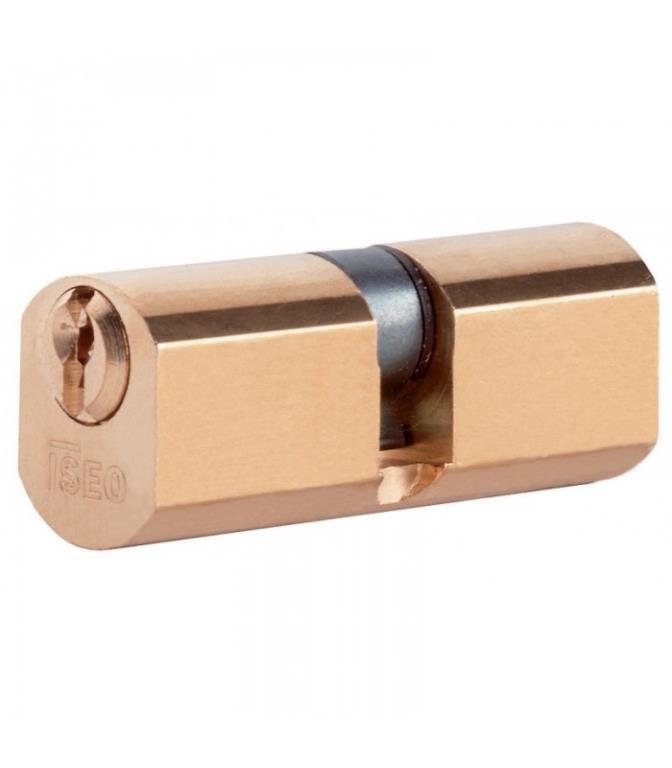 CILINDRO TONDO SFACCETTATO 8400 ISEO D.MM 22 L.MM 54 27+27