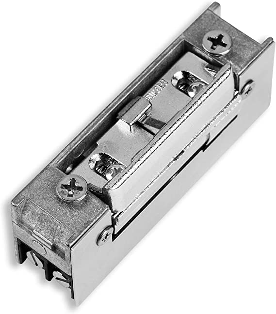 INCONTRO ELETTRICO 6100/1 YALE ARGENTO  FRONTALE MM 25 CORTO