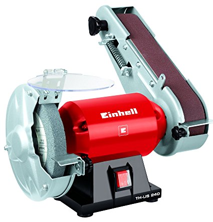 SMERIGLIATRICE DA BANCO COMBINATA TC-US 350240W MOLA + NASTRO