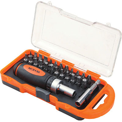 SERIE CACCIAVITE A CRICCHETTO KIT 206526 WOKIN T A4-7 PH 0-3 PZ 0-3 HEX 2-6 T10-40 CF=PZ 26