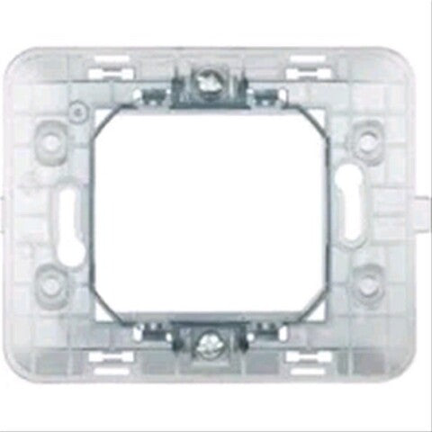 SUPPORTO 2 POSTI SCATOLA TONDA COMPATIBILE MATIX