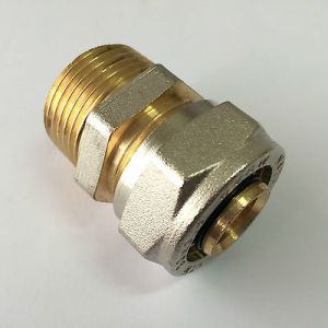 RACCORDO M 1/2X20  MULTISTRATO A STRINGERE
